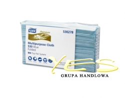 CZYŚCIWO - Tork Premium Multipurpose Cloth 530 BLUE - [530278]